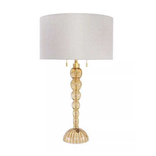 Abat-jour contemporain - BOLLICINA - Donghia - en laiton / en verre / en verre vénitien