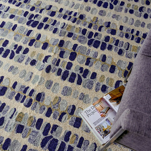 Moquette tuftée main - BUNCLE - Donghia - en laine / en coton / à motif