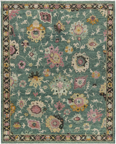 Tapis contemporain - HACKON - Donghia - à fleurs / en laine / en coton