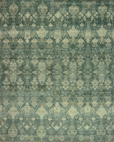 Tapis contemporain - SAMIL  - Donghia - géométrique / en laine / rectangulaire