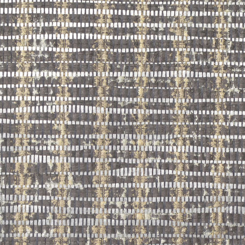 Papier peint contemporain - SMOKE AND MIRRORS   - Donghia - en polyester / géométrique / aspect tissu