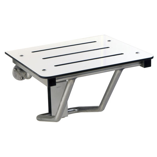 Siège de douche rabattable - B-5192, B-5193 - Bobrick Washroom Equipment - mural / en inox / professionnel