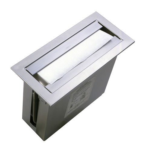 Distributeur d'essuie-mains encastrable - B-526 TrimLineSeries™ - Bobrick Washroom Equipment - en inox