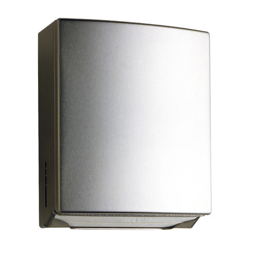 Distributeur d'essuie-mains mural - B-4262 CONTURASERIES® - Bobrick Washroom Equipment - en inox