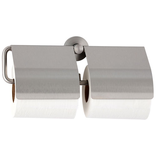 Porte-rouleau WC mural - B-548 - Bobrick Washroom Equipment - en acier inoxydable / pour 2 rouleaux / professionnel