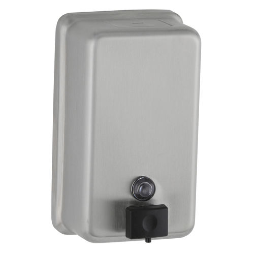 Distributeur de savon professionnel - B-2111 - Bobrick Washroom Equipment - mural / en acier inoxydable / manuel