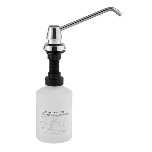 Distributeur de savon professionnel - B-82216 - Bobrick Washroom Equipment - sur plan / en ABS / en polyéthylène