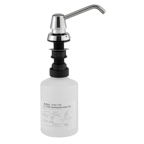 Distributeur de savon professionnel - B-8221 - Bobrick Washroom Equipment - encastrable / en ABS / en polyéthylène