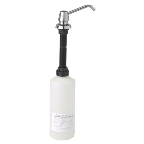 Distributeur de savon professionnel - B-822 - Bobrick Washroom Equipment - encastrable / en ABS / en polyéthylène