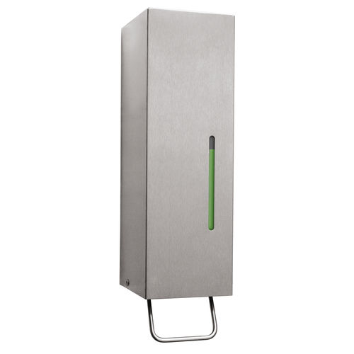 Distributeur de savon professionnel - B-26627 TRIMLINESERIES&trade; - Bobrick Washroom Equipment - mural / en acier inoxydable / manuel