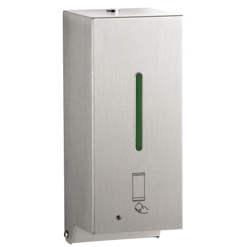 Distributeur de savon professionnel - B-2013 AUTOMATIC FOAM SOAP DISPENSER - Bobrick Washroom Equipment - mural / en acier inoxydable / électronique