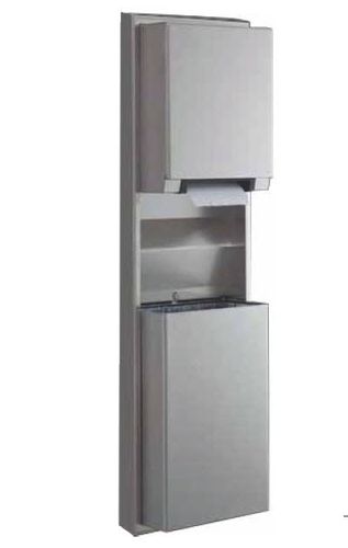 Distributeur d'essuie-mains mural - B-3979 ClassicSeries® AutoRoll - Bobrick Washroom Equipment - en métal / électronique / avec poubelle intégrée