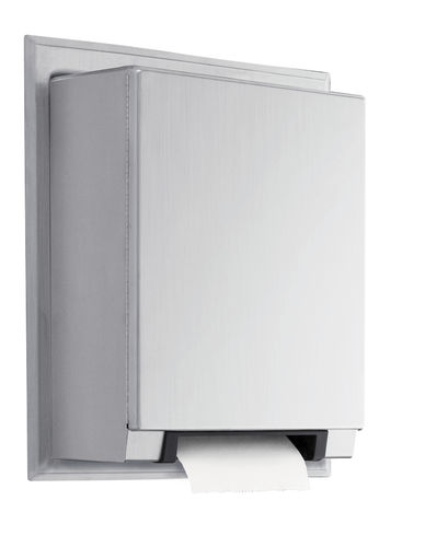 Distributeur d'essuie-mains mural - B-29744 ClassicSeries® AutoRoll - Bobrick Washroom Equipment - en métal / électronique