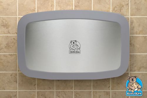Station de changement de couches en polypropylène - KB200-01SS-INB - Bobrick Washroom Equipment - en inox / murale / professionnelle