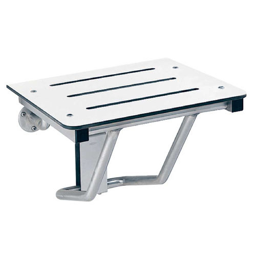 Siège de douche rabattable - B-5191 - Bobrick Washroom Equipment - mural / en inox / professionnel