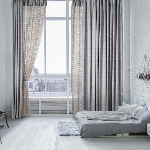 Tissu pour rideaux - ONICE - SIMTA S.p.A. - uni / à motif / en polyester