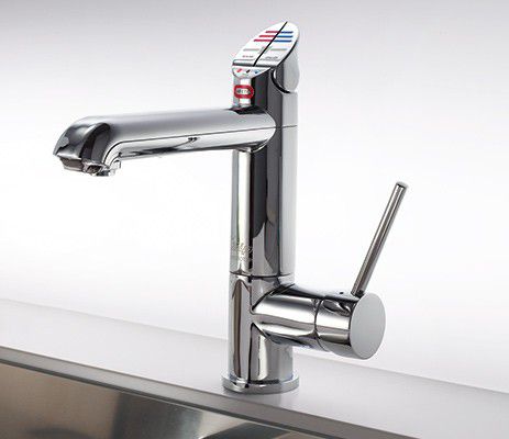 Mitigeur à poser - ALL-IN-ONE - Zip - en métal chromé / de cuisine / 1 trou