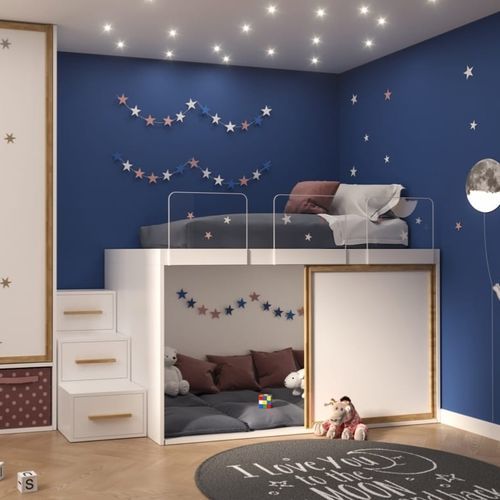 Lit gain de place - Tana - Cinius - mezzanine / simple / contemporain