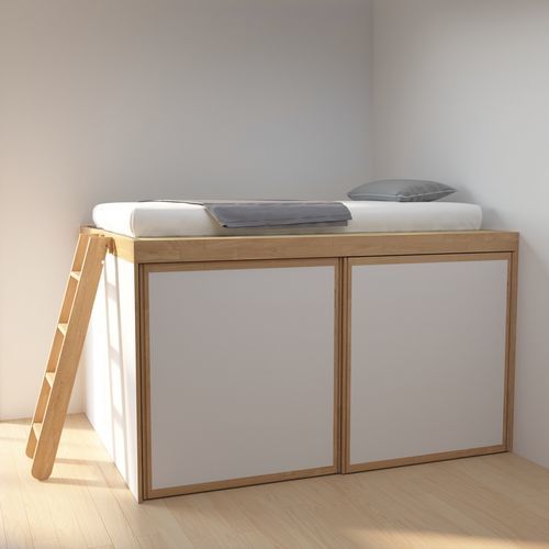 Lit tatami - BASIC 1  - Cinius - simple / contemporain / pour enfant