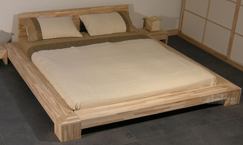 Lit tatami - ISOLA - Cinius - double / contemporain / avec tête de lit