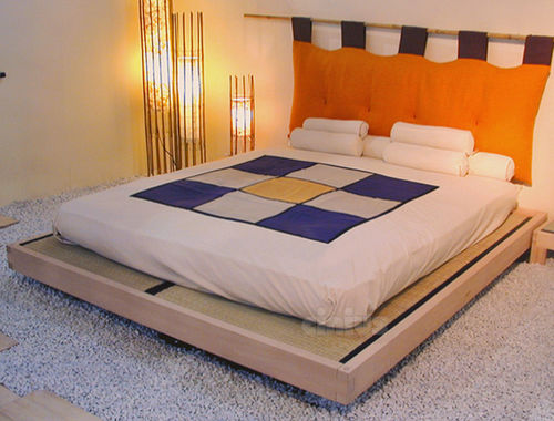 Lit tatami - LUNA - Cinius - double / contemporain / sur mesure