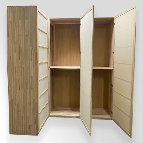 Armoire d'angle - Cinius - contemporaine / en bois massif / en hêtre