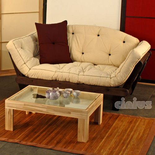 Canapé lit - SOLE - Cinius - contemporain / en tissu / avec accoudoirs