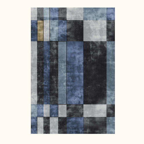 Tapis contemporain - AVIO - Sirecom Tappeti - géométrique / en bambou / rectangulaire