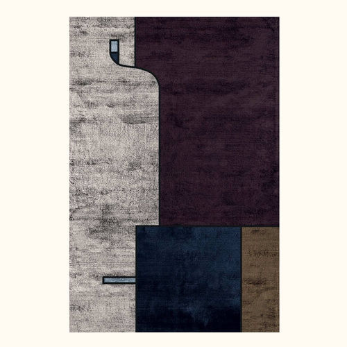 Tapis contemporain - TWO - Sirecom Tappeti - géométrique / en laine / rectangulaire