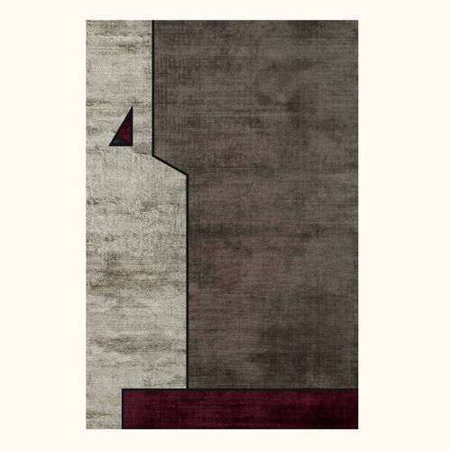 Tapis contemporain - FOUR - Sirecom Tappeti - géométrique / en laine / rectangulaire