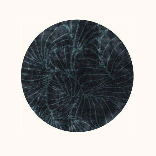 Tapis contemporain - MIDNIGHT - Sirecom Tappeti - à motif / en bambou / rond