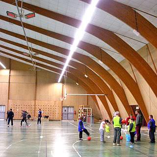Panneau rayonnant électrique - SPORTS HALL - SBM - de plafond