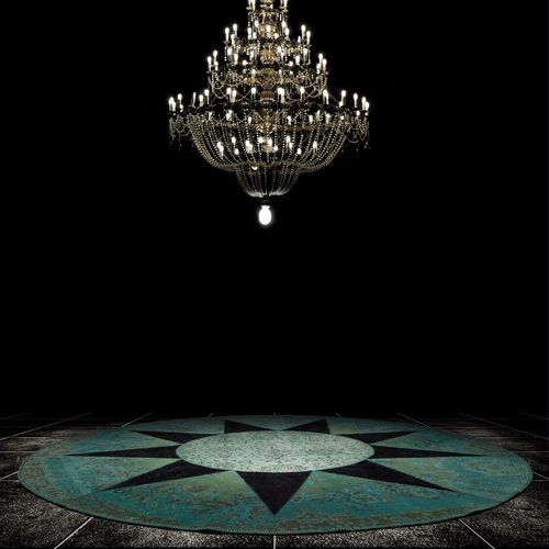 Tapis contemporain - STAR - SITAP Società Italiana Tappeti - à motif / en laine / rond