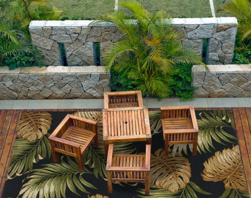 Tapis contemporain - JUNGLE MOOD AMAZZONIA  - SITAP Società Italiana Tappeti - à fleurs / à motif nature / en polyester