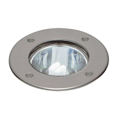 Luminaire encastrable au sol - WALKER - Ivela spa - à LED / halogène / rond