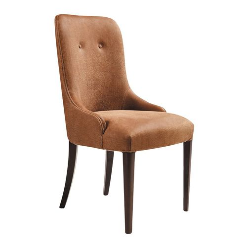 Chaise classique - MASTER: AURA  - SMANIA - d'intérieur / en tissu / avec piètement en hêtre