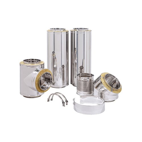 Conduit de fumée en inox - INOXSABIANA GE - Sabiana - en cuivre / système complet
