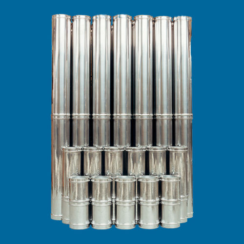 Conduit de fumée en inox - INOXSABIANA 25 - Sabiana - en cuivre / en aluminium / en laine de roche