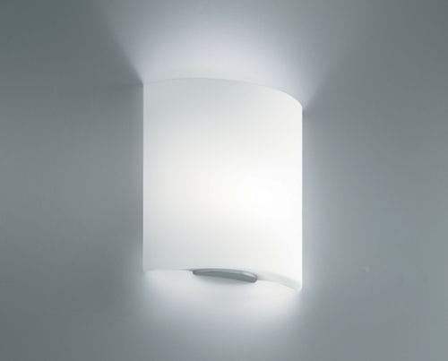 Applique murale contemporaine - CELINE P - Leucos srl - d'intérieur / en nickel / en verre