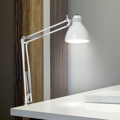 Lampe de table - JJ SMALL - Leucos srl - en aluminium / en acier laqué / contemporaine