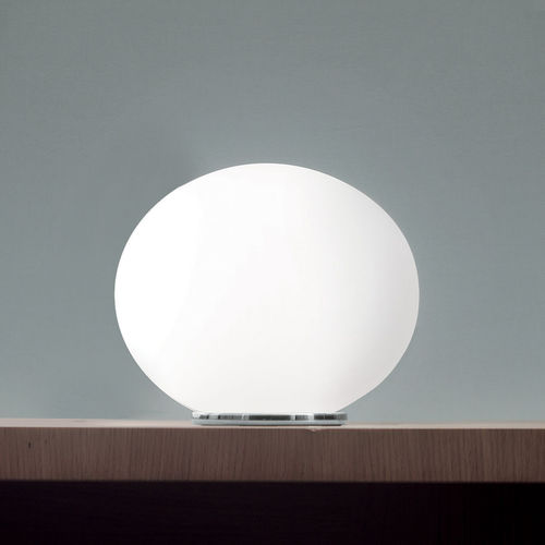Lampe de table - SPHERA T 3 / 29 - Leucos srl - en métal / en chrome / en verre soufflé