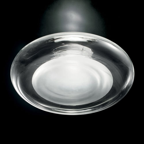 Plafonnier contemporain - KEYRA P-PL 60 - Leucos srl - rond / en verre / en métal