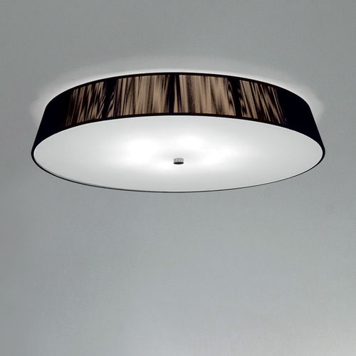Plafonnier contemporain - LILITH PL 55 - Leucos srl - rond / en verre / en coton