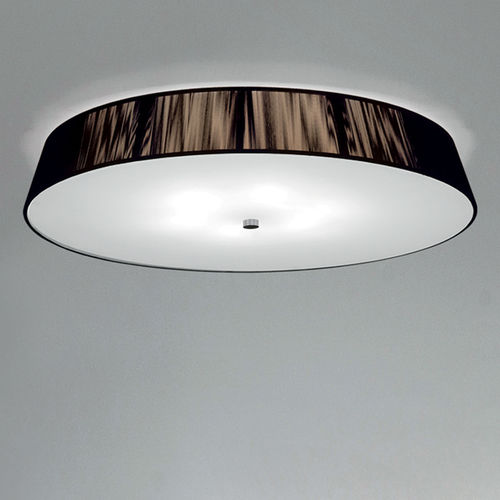 Plafonnier contemporain - LILITH PL 70 - Leucos srl - rond / en verre / en métal laqué