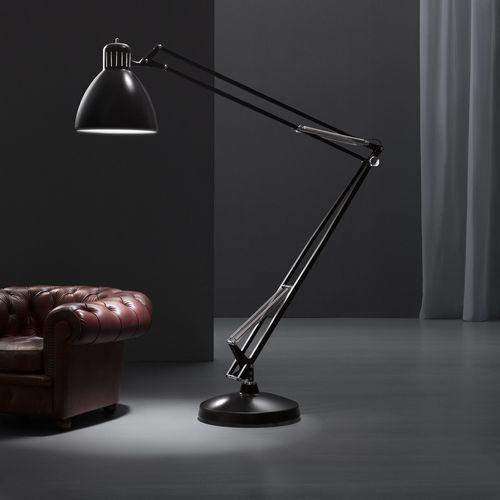 Lampe de sol - JJ BIG - Leucos srl - en aluminium / en acier / contemporaine