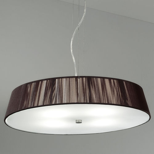 Suspension - LILITH S 70 - Leucos srl - en nickel / en verre / en tissu
