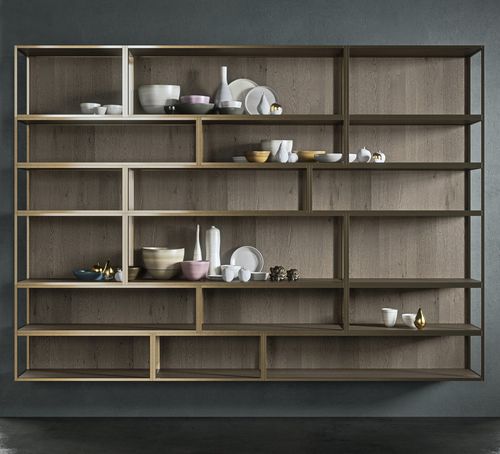 Étagère murale - Frame - SNAIDERO RINO SPA - contemporaine / en métal laqué / en stratifié