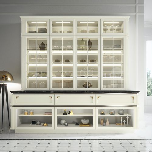 Vaisselier classique - Kelly - SNAIDERO RINO SPA - en bois