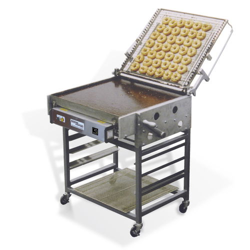 Table de préparation pour glaçage à beignets - HI24F - ADAMATIC - en acier inoxydable / mobile / professionnelle