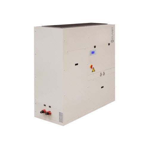 Groupe d'eau glacée à condensation par air - ELFOENERGY DUCT MEDIUM - Clivet S.p.A - au sol / compact / gainable
